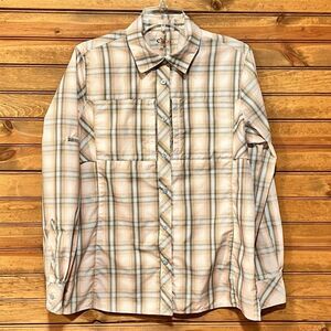 World Wide Sportsman Women’s Vented Button Shirt Fishing Hunting Size M